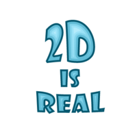 2D is Real