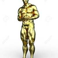  just a simple golden man