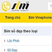 Sim số đẹp Alosim