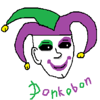 Sad merry jester