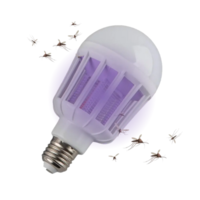 Bug zapper light bulb
