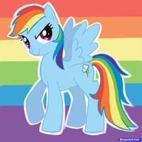 Rainbow Pony