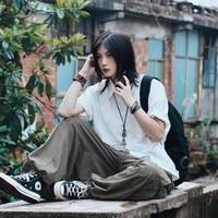Chinese girl fan001