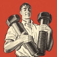 Огромный болт