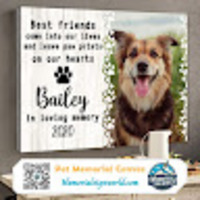 Pet Memorial Canvas