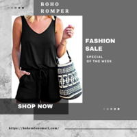 boho romper