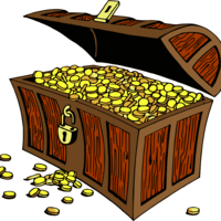 Treasure fifty-fifty