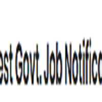 Latest Govt.job Notification