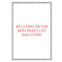 Trắc Nghiệm Pháp Luật Đại Cương