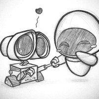 WALL-E X EVE
