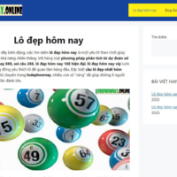 Lô đẹp hôm nay online