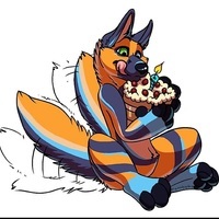 Loopin' fox