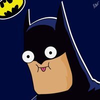 Batman stoned