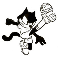 silly tek cat