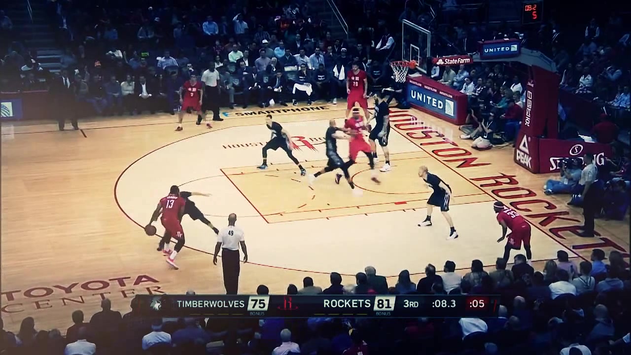 James Harden with the Killer Crossover on Ricky Rubio - Coub