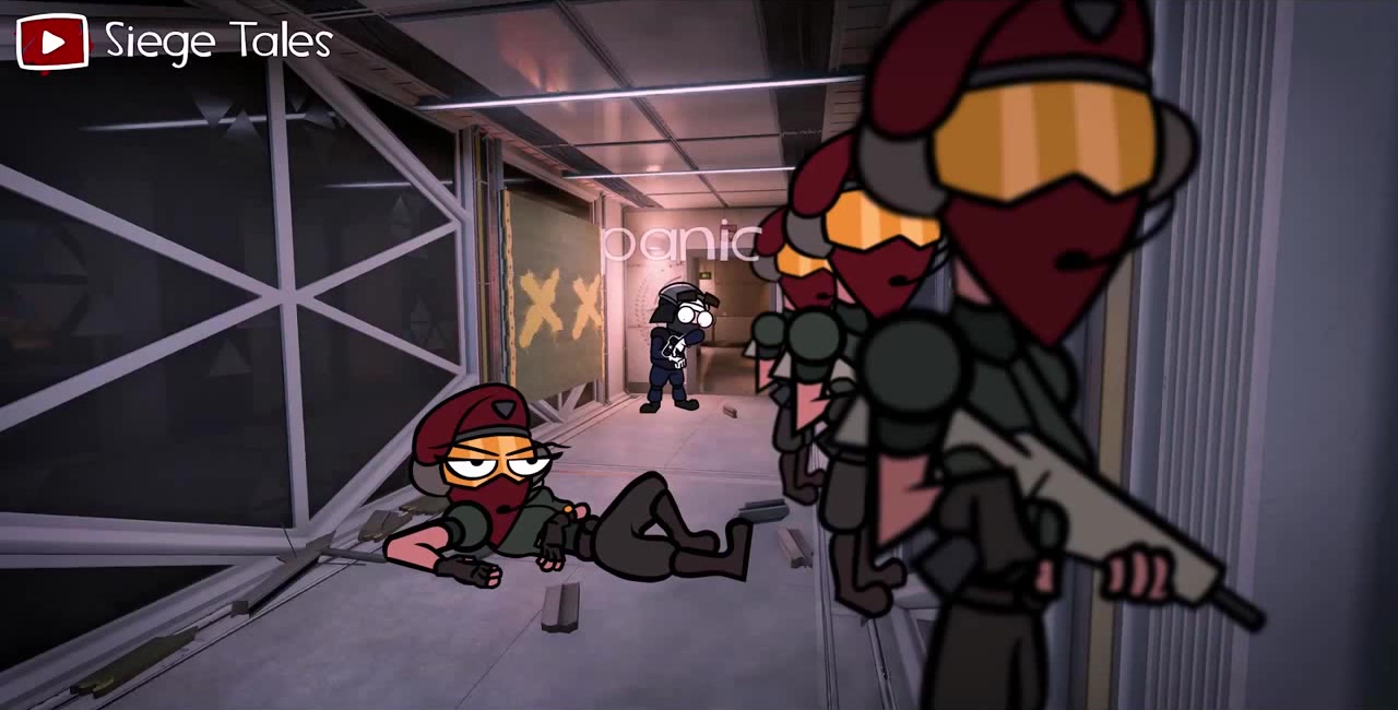 Typical DOC | The ART of Spawn Peeking in Rainbow Six Siege (Animation ...