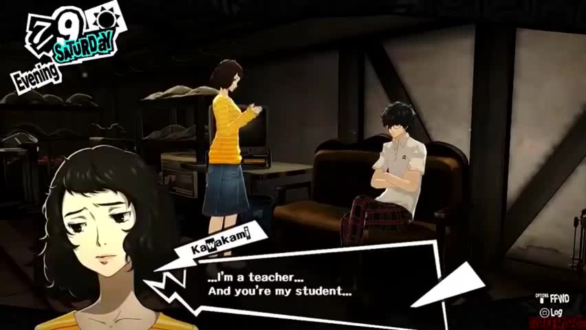 I'm a teacher and you're my student.....