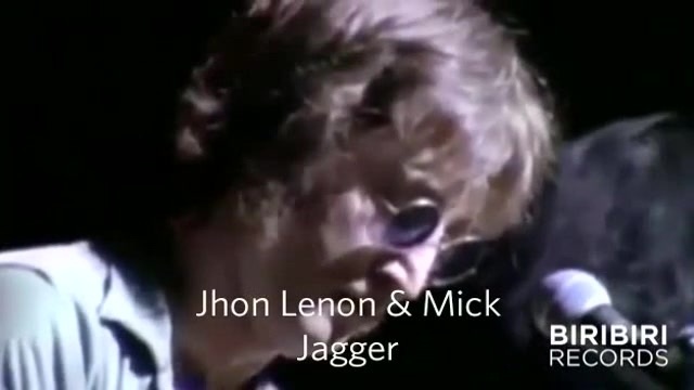 Jhon Lennon n Mick Jagger