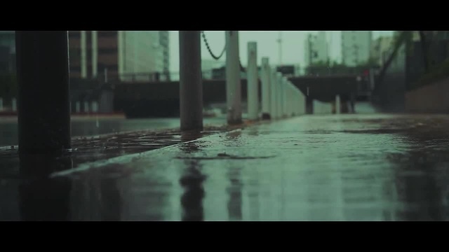 Rainy morning in Fukuoka