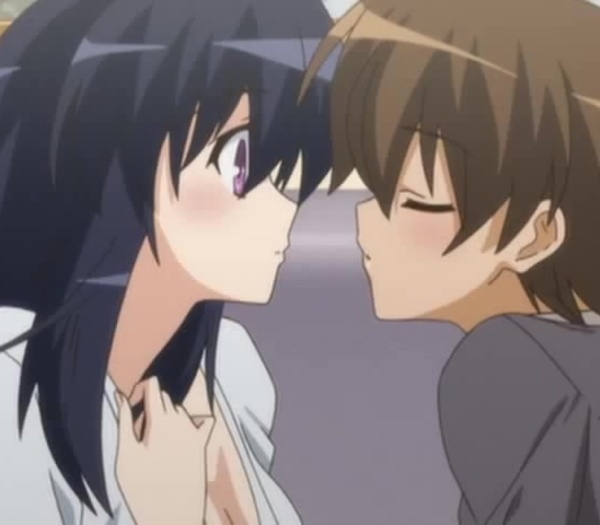 Omamori Himari Himari s First Kiss Coub