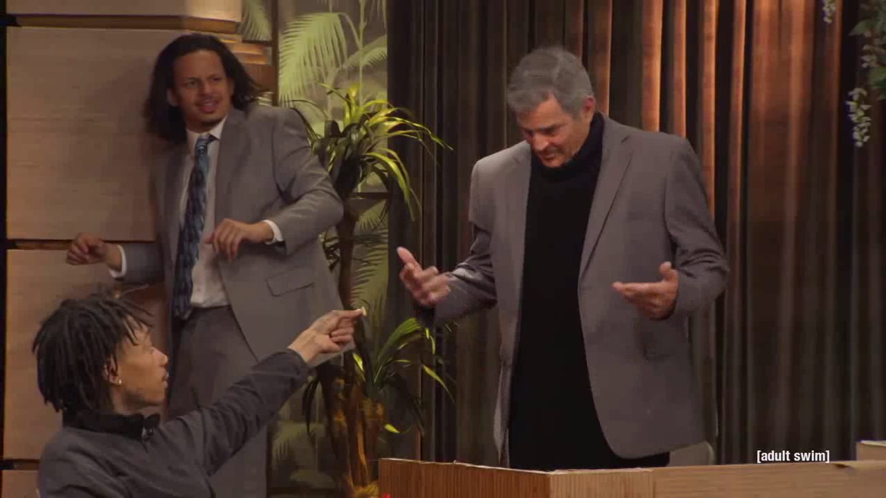 George Clooney on The Eric Andre Show ft. Wiz Khalifa - Coub