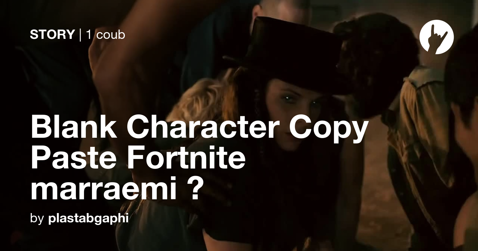 Blank Character Copy Paste Fortnite marraemi 🔁 - Coub