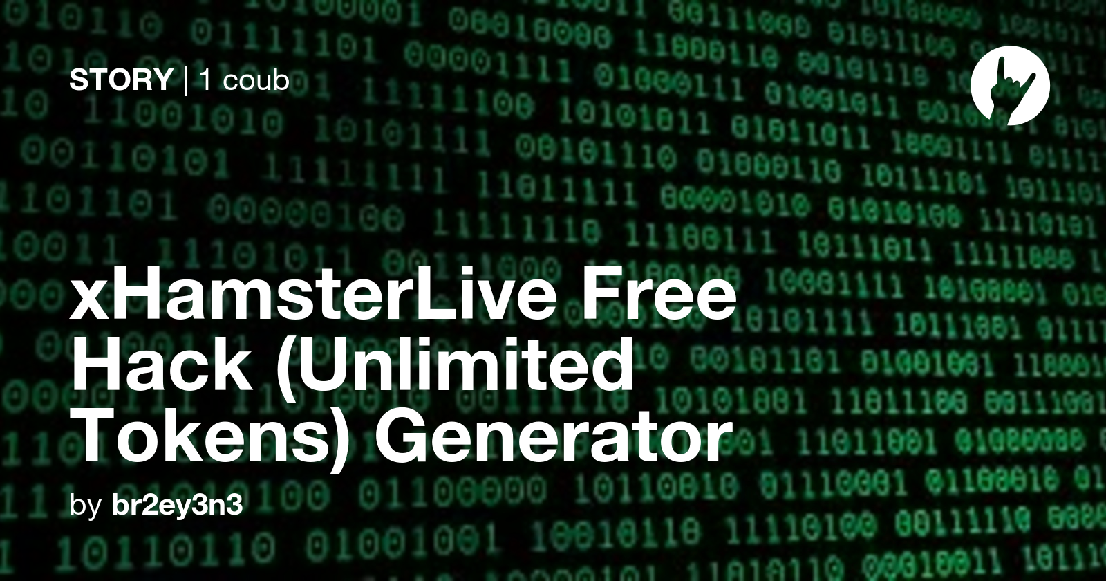 xHamsterLive Free Hack (Unlimited Tokens) Generator Coub xHamsterLive Free Hack (Unlimited Tokens) Generator Coub